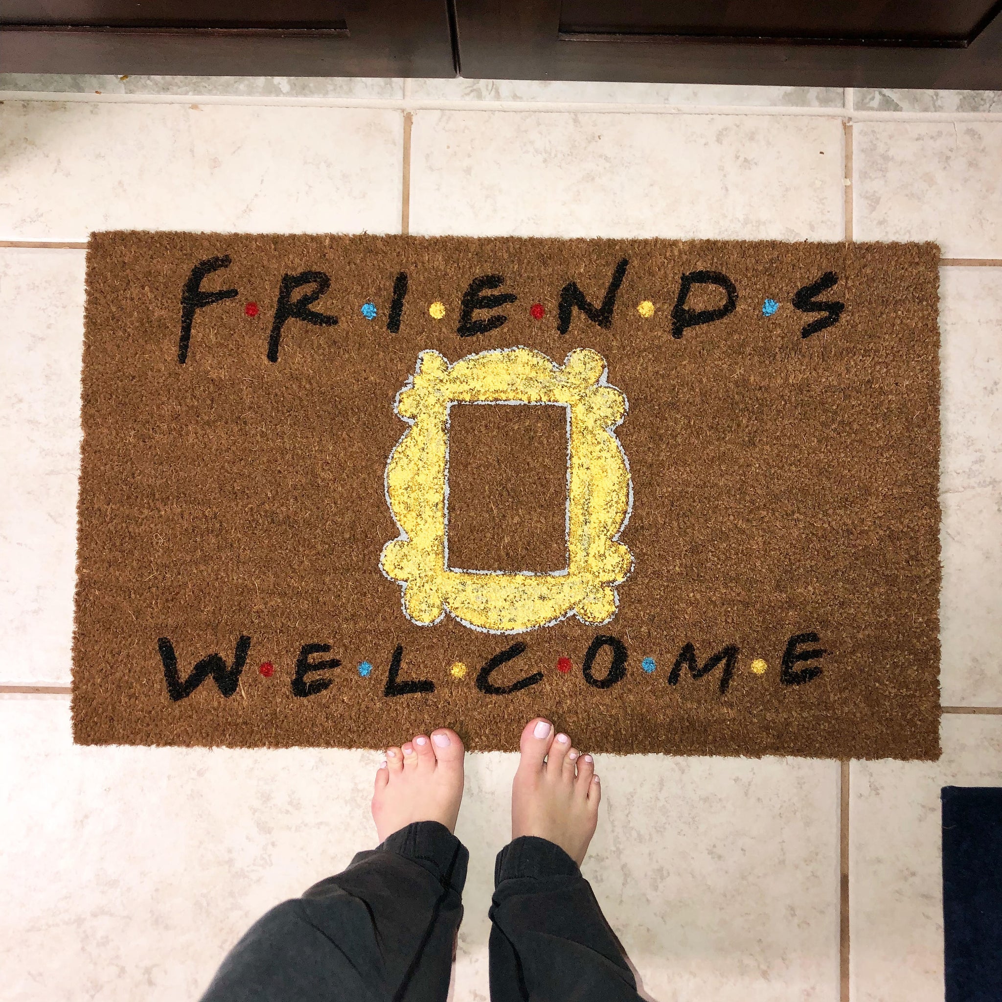 Friends, Friends Ill, Entrance Door Doormat